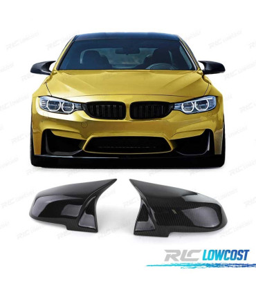 COQUES RÉTROVISEURS BMW F30 F31 F34 F32 F33 F36 F20 F22 E84 LOOK M CARBONE
