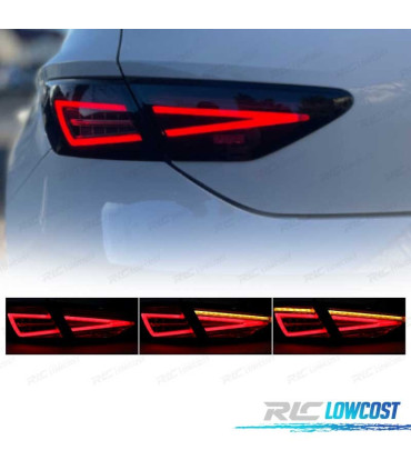 FEUX ARRIÈRE SEAT LEON 3 5F 12-20 DYNAMIQUE LED NOIR