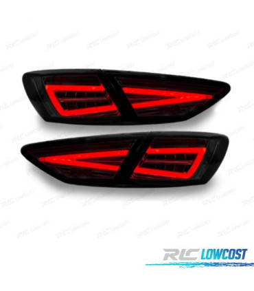 FEUX ARRIÈRE SEAT LEON 3 5F 12-20 LED DYNAMIQUE NOIR OEM LED