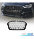 CALANDRE AUDI A3 8V 16-20 LOOK RS3 NOIR BRILLANT ACC