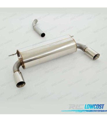 LIGNE D'ÉCHAPPEMENT BMW F30 316 320 325 LOOK M DOUBLE SORTIE