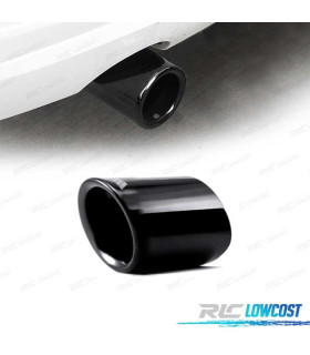 EMBOUT D'ÉCHAPPEMENT BMW LOOK M POWER PERFORMANCE INOX NOIR