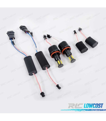 KIT ANGEL EYES EN LED H8 240W POUR BMW 2007-2011