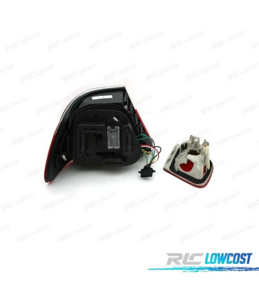 FEUX ARRIÈRE BMW E46 03-07 COUPÉ LED ROUGE FUMÉ LOOK M3