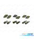 KIT 8 AMPOULES LED INTÉRIEUR POUR HONDA ACCORD 98-02