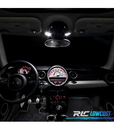 KIT 17 AMPOULES LED INTÉRIEUR MINI COOPER CLUBMAN R55 08-15
