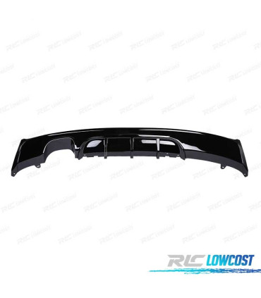 DIFFUSEUR ARRIÈRE BMW F22 13-15 LOOK M PERFORMANCE NOIR BRILLANT