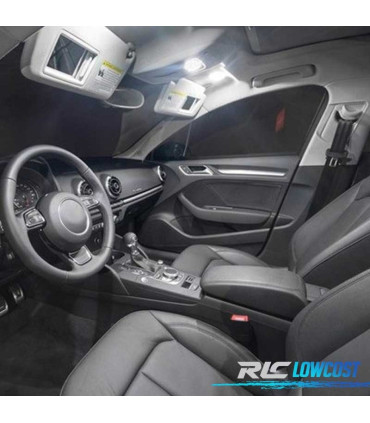 KIT 17 AMPOULES LED INTÉRIEUR POUR RENAULT VEL SATIS 02-09