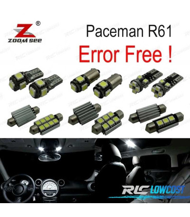 KIT 19 AMPOULES LED INTÉRIEUR POUR MINI COOPER PACEMAN R61 12-