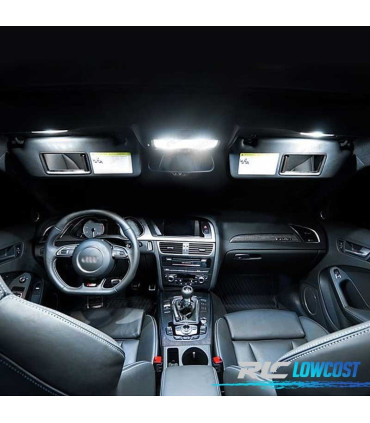 KIT 17 AMPOULES LED INTÉRIEUR POUR AUDI A6 S6 C4 BERLINE 94 -97