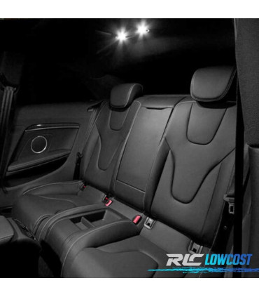 KIT 19 AMPOULES LED INTÉRIEUR POUR AUDI A4 S4 CONVERTIBLE CABRIO 02-09
