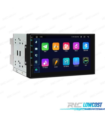 AUTORADIO 2DIN GPS ANDROID 12 HD TACTILE BLUETOOTH USB SD