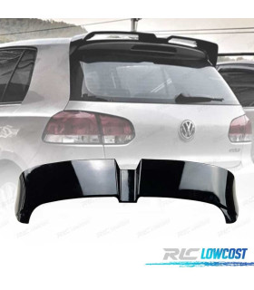 ALERON SPOILER VOLKSWAGEN VW GOLF 6 08-12 LOOK OETTINGER NOIR BRILLANT