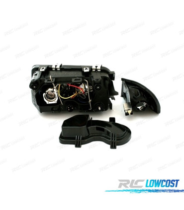 PHARE AUDI A3 8L 96-00 ANGEL EYES FOND NOIR