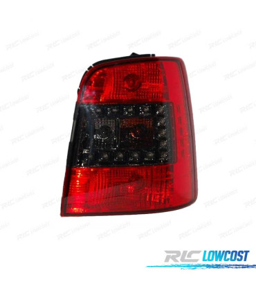 FEUX ARRIÈRE VOLKSWAGEN VW TOURAN 03-06 LED ROUGE