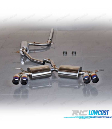 LIGNE D'ÉCHAPPEMENT VOLKSWAGEN VW GOLF 6 1.4 DOUBLE BLEUE