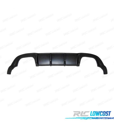 DIFFUSEUR VOLKSWAGEN VW GOLF 7.5 17-20 LOOK R GTI NOIR