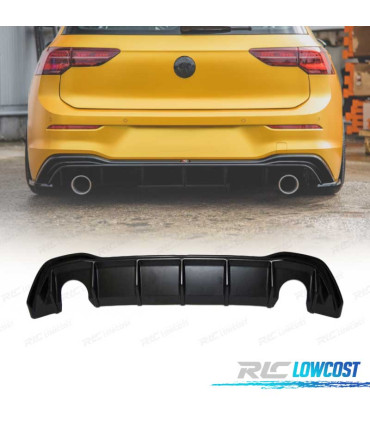 DIFFUSEUR VOLKSWAGEN VW GOLF 8 LOOK GTI NOIR
