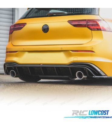 DIFFUSEUR VOLKSWAGEN VW GOLF 8 LOOK GTI NOIR