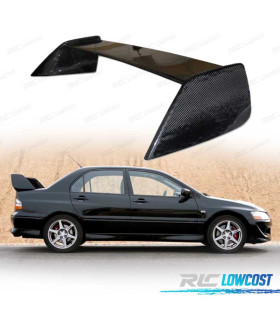 AILERON SPOILER DE TOIT MITSUBISHI  EVO VIII- IX.  CARBONE