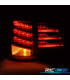 FEUX ARRIÈRE LED TOYOTA LAND CRUISER FJ200 07-08 ROUGE FONCÉ