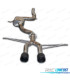 LIGNE D´ÉCHAPPEMENT SEAT LEON 2.0 15 + EMBOUTS NOIR