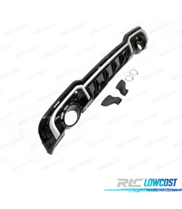 DIFFUSEUR AUDI A3 4P 16- LOOK RS3 + EMBOUTS D´ÉCHAPPEMENT