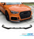SPOILER LAME DE PARE-CHOCS AVANT AUDI A3 RS3 16- NOIR