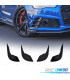 SPLITTERS AUDI A6 C7 11-18 LOOK RS6 NOIR