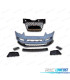 PARE-CHOCS AVANT AUDI TT 8J + SPOILER LOOK CARBONE 06-14