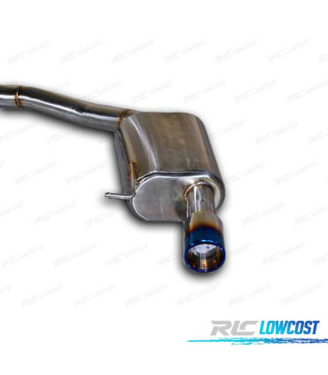 LIGNE D'ÉCHAPPEMENT POUR AUDI A5 2.0 LOOK CATBACK 11-16 DOUBLE