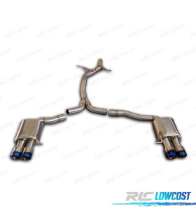 LIGNE D'ÉCHAPPEMENT POUR AUDI A5 2.0T LOOK CATBACK 11-16 DOUBLE
