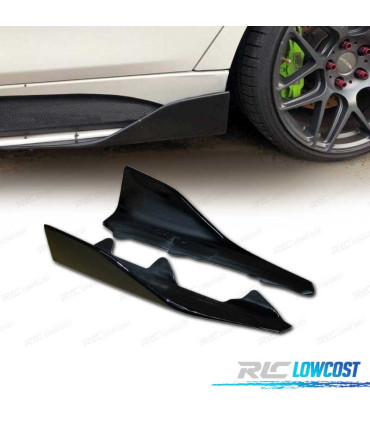 SPLITTERS BAS DE CAISSE BMW F87 M2 F30 F31 F22 F23 NOIR​​​​​​​