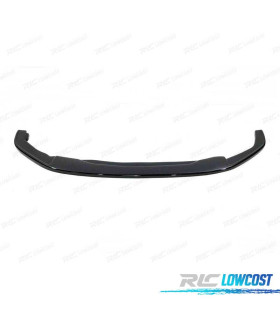 SPOILER LAME DE PARE-CHOCS AVANT BMW F22 F23 LOOK M NOIR BRILLANT