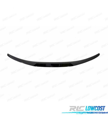 AILERON LAME DE COFFRE BMW F44 LOOK M4 NOIR BRILLANT