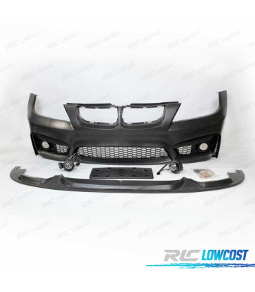 PARE-CHOCS AVANT BMW E90 E91 08-12 LOOK M4 + SPOILER AVANT PDC
