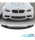 SPOILER LAME AVANT BMW E92 E93 LOOK M3 NOIR BRILLANT
