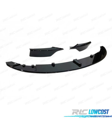 SPOILER LAME PARE-CHOCS BMW F34 13-19 LOOK M NOIR BRILLANT