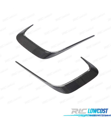 ENTRÉES D´AIR LATÉRALES PARE-CHOCS ARRIÈRE BMW G20 LOOK M CARBONE