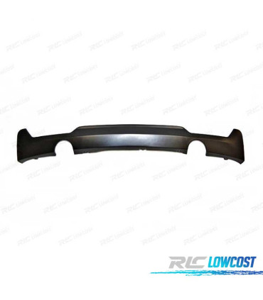 DIFFUSEUR BMW F32 F33 F36 LOOK M DOUBLE SORTIE SIMPLE