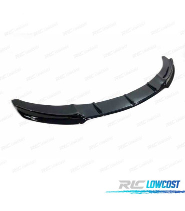 SPOILER LAME DE PARE-CHOCS AVANT BMW F32 LOOK M NOIR BRILLANT