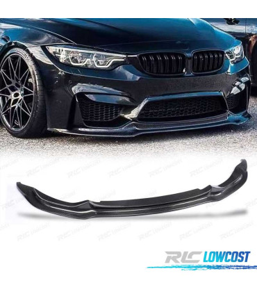 LÈVRE DE SPOILER BMW F80 F82 F83 M4 LOOK CS CARBONE