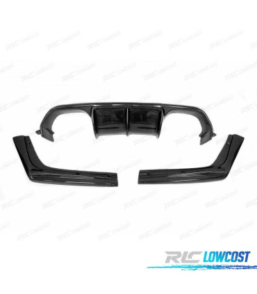 DIFFUSEUR BMW F80 F82 F83 LOOK M4 CARBONE