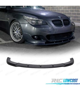 SPOILER LAME DE PARE-CHOCS AVANT BMW E60 E61 03-10 LOOK M NOIR