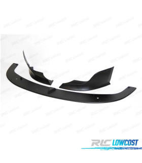 SPOILER LAME DE PARE-CHOCS AVANT BMW E60 E61 03-10 LOOK M TECH II NOIR + SPLITTERS​​​​​​​