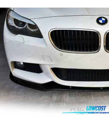 SPOILER LAME DE PARE-CHOCS AVANT BMW F10 10-16 LOOK M TECH LCI NOIR