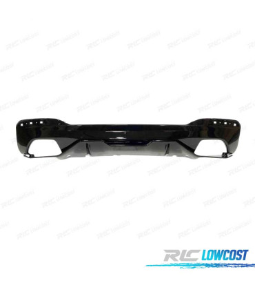 DIFFUSEUR BMW G30 G31 M TECH 17- LOOK M PERFORMANCE NOIR BRILLANT