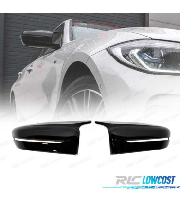 COQUES DE RÉTROVISEURS BMW G20 19- NOIR BRILLANT