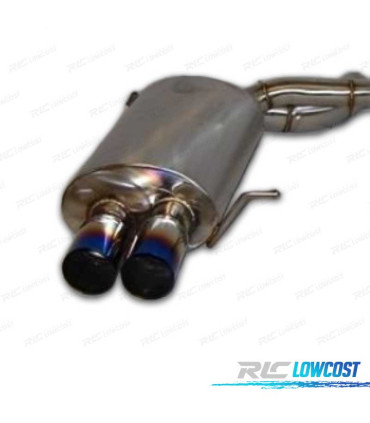 LIGNE D'ÉCHAPPEMENT POUR BMW F10 F11 DOUBLE SORTIE