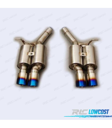 LIGNE D'ÉCHAPPEMENT COMPLET BMW F80 F82 LOOK M4 CATBACK